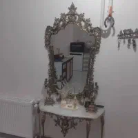 خرید و فروش همه نو برنز آینه کنسول شمعدان لوسترو..