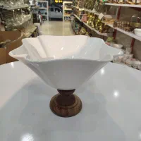 ظرف پذیرایی چوبی سرامیکی ویژه هدیه روز مادر