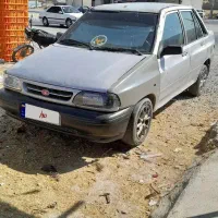 پراید نقره ای مدل ۹۰