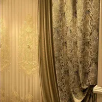 والان پنل مخمل دکوری پتینه ترک