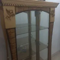 بوفه چوبی سالم بدون خط وخش|بوفه، ویترین، کنسول|مشگین شهر, |دیوار