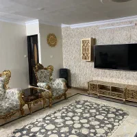 جفت فرش۹متری ذغالی طلاکوب نو نو|فرش|ری, شهادت|دیوار