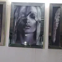 تابلو چهره  ۳تیکه در حدنو