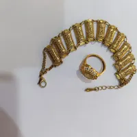 انگشتر و دستبند طلاروس|بدلیجات|خرم‌آباد, |دیوار