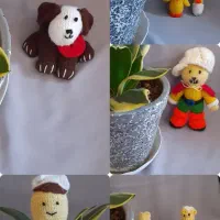 تعدادی گیفت نمدی و عروسک|اسباببازی|گلپایگان, |دیوار