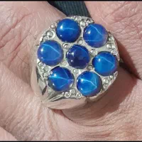 انگشتر یاقوت استار|جواهرات|خمینی‌شهر, |دیوار