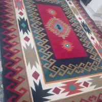 گلیم فرش ۹ متری در حد نو قیمت 3 میلیون