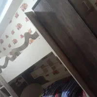 تخت خواب دو طبقه و کمد|تخت و سرویس خواب|تهران, هفت حوض|دیوار