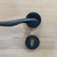 یراق دستگیره قفل سیلندر توپی در درب اتاقی