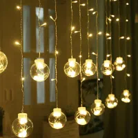 ریسه ال ای دی پرده ای (قلب ستاره خورشیدی)
