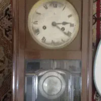 ساعت دیواری آنتیک چوبی قدیمیG&B