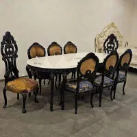 میز ناهارخوری کلاسیک تولید فروشگاه مبل نگین کاشان