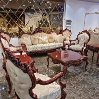 مبل چوبی منبت دار