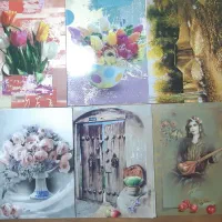 ۳۰ عدد کارت پستال کارت تبریک خانه فرهنگ و هنر گویا