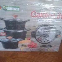 قابلمه سرامیکی و تابه قابلمه بزرگ