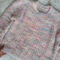 پلیور دستبافت با الیاف رنگی|لباس|نظرآباد, مصطفی آباد|دیوار