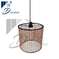 لوستر حصیری مدل اروپایی