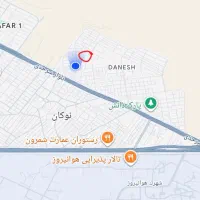 زمین-200-متری-جنوبی-دو-کله-بر-شهرک-دانش