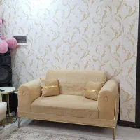 مبل چستر طلایی کرم