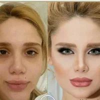 مدل کراتین کوتاهی میکاپ شنیون اصلاح|خدمات آرایشگری و زیبایی|مشهد, سناباد|دیوار