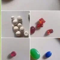 تعدادی سنگ زمرد وو