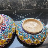 کاسه  سفالیه کار دست|ظروف سرو و پذیرایی|بروجرد, |دیوار