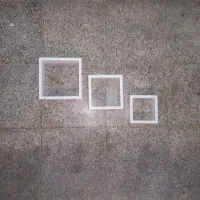 شلف دیواری سه تیکه