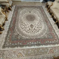 جفت ۹ متری فرش ماشینی ۷۰۰شانه ۱۰۰٪ آکرلیک|فرش|اصفهان, طامه|دیوار