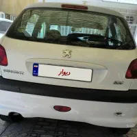 پژو 206 سفید مدل 99|خودرو سواری و وانت|تهران, مرزداران|دیوار
