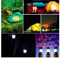 چراغ کمپینگ شارژی رقص نور دار پرداخت درب منزل|لامپ و چراغ|ساری, |دیوار