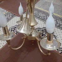 لوستر ۴ شاخه|لوستر و چراغ آویز|قم, شاه سید علی|دیوار