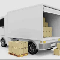 شرق باربری تریلی جفت تک خاور پایانه کمرشکن نیسان