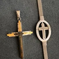 دستبند و گردنبند صلیب