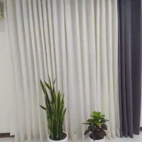 پرده پانچ با چوب پرده