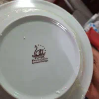 چینی توس۱۸نفره۱۲۵پارچه کاملا سالم استفاده نشده ونو