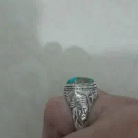 انگشتر فیروزه رکاب دست ساز