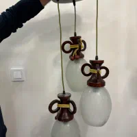 لوستر با دیوارکوب