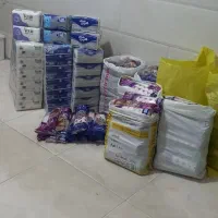 سفره‌یکبار‌مصرف‌ودستمال‌کاغذی|ظروف نگهدارنده، پلاستیکی، یک‌بارمصرف|بروجرد, |دیوار