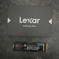 Lexar 1TB / Samsung 970 evo plus 500Gb دو عدد هارد
