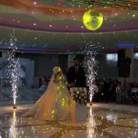 ««عقد عروسی اتش بازی بادکنک ارای گل ارای »»