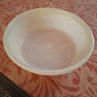 تشت رویی آغشته به روغن سوخته