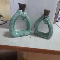 تولیدی سرامیک انواع گلدانهای فانتزی|صنایع دستی و سایر لوازم تزئینی|لالجین, |دیوار