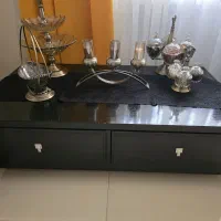 میز جلومبلی مشکی مینیمال