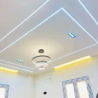 گچ کاری.کاشی.سقف کشسانی.لاین نوری