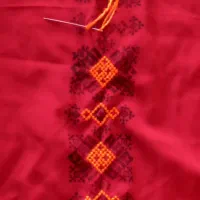 دوزنده لباس بلوچی با دوخت تضمینی|لباس|ایرانشهر, |دیوار