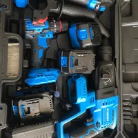 کیت دریل شارژی مینی فرز شارژی و دریل سه کاره شارژی|ابزارآلات|میبد, |دیوار