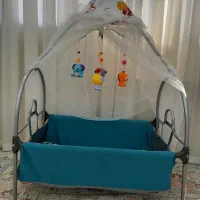 گهواره نو اسپورت دختر وپسر.پایه هم ثابت هم تاب دار|اسباب و اثاث بچه|اردبیل, |دیوار