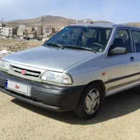 پراید مدل۸۹ تک سوز نقره ای