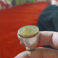 انگشتر عقیق خط