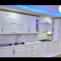 کابینت آماده هود سینک گاز/ام دی اف فلز هایگلاس...
